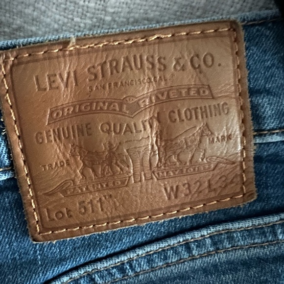 Mens 511 Levis Jeans - Picture 2 of 3